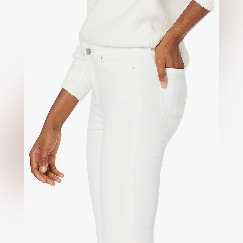 Jeans White Skinny New Size 2 Petite - Picture 1 of 11